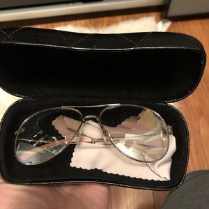 Chanel aviator sunglasses
